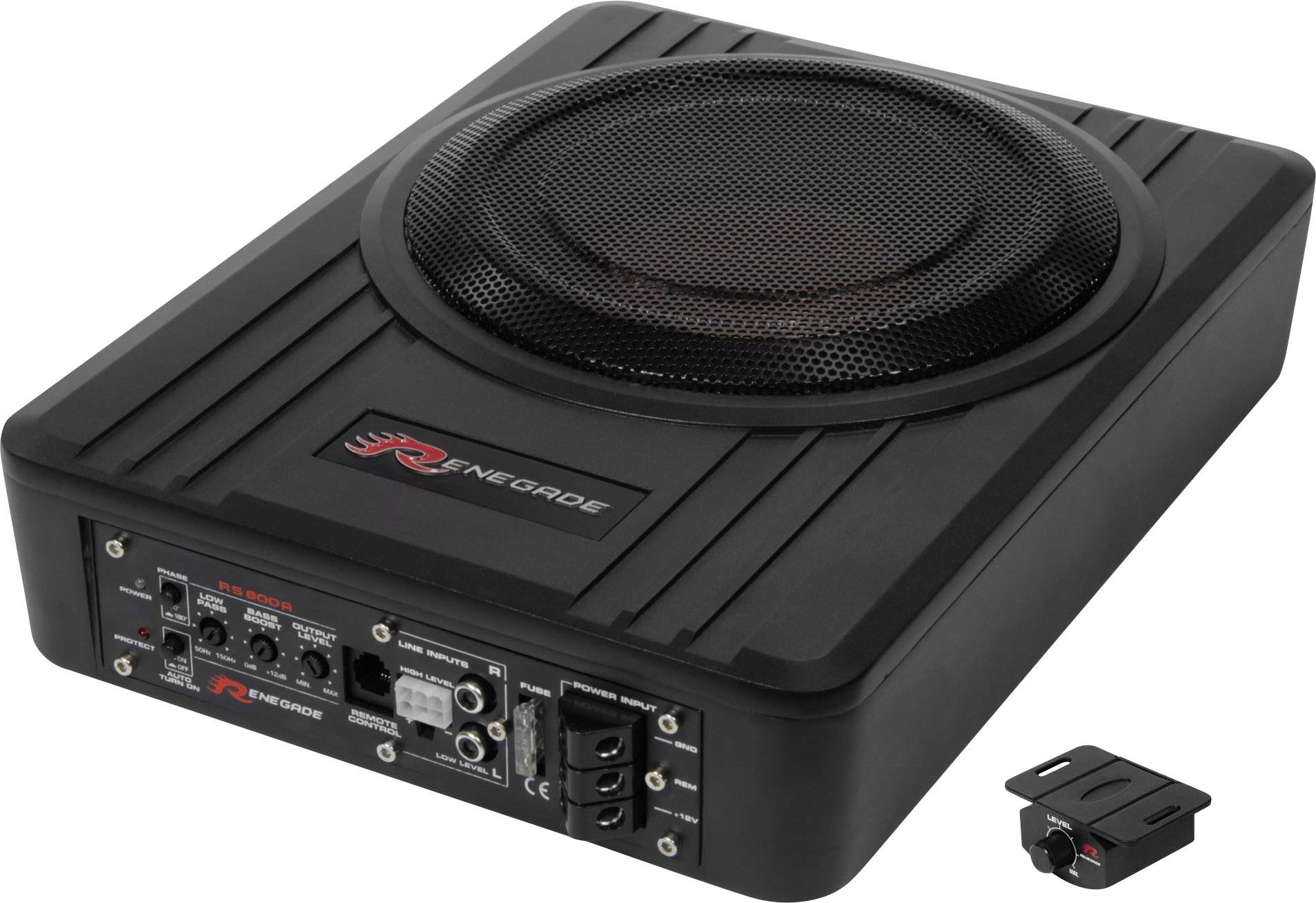 Samochodowy subwoofer aktywny Renegade RS800A, 200 W - obrazek 1
