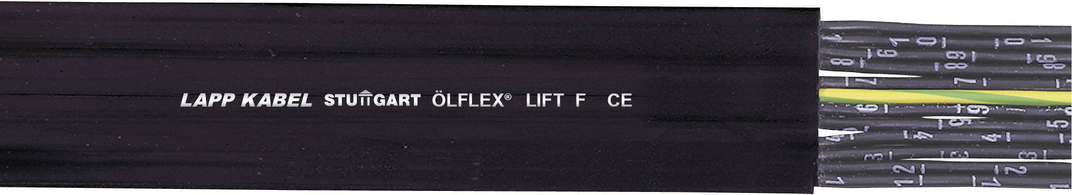 Przewód sterowniczy LAPP ÖLFLEX® LIFT F 420013/1, 4 G 1.5 mm², Produkty w metrach bieżących, czarny - obrazek 1
