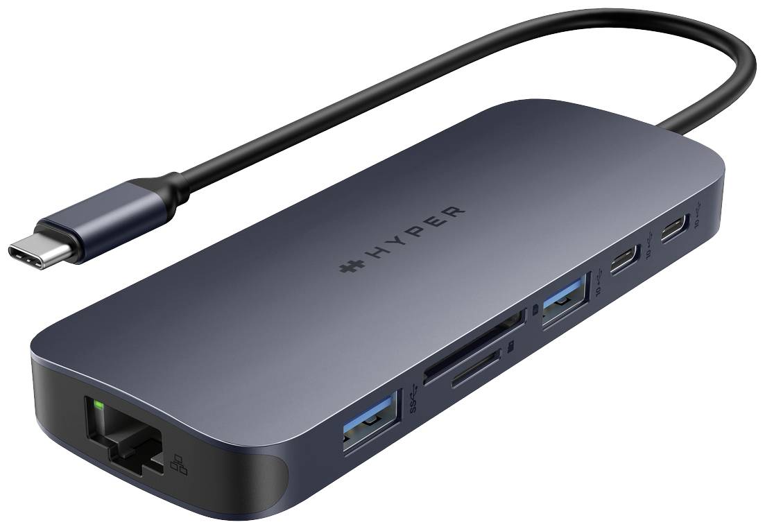 Stacja dokująca USB-C® HYPER HyperDrive EcoSmart Gen.2 Hub zasilanie USB-C® - obrazek 1