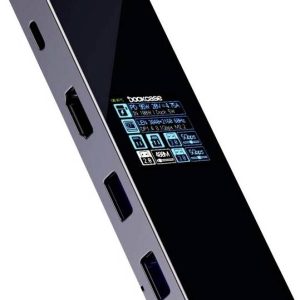 Stacja dokująca USB-C® Dockcase zintegrowany wyświetlacz, z funkcją ładowania, zasilanie USB-C®, zintegrowany czytnik ka Stacja dokująca USB-C® Dockcase zintegrowany wyświetlacz, z funkcją ładowania, zasilanie USB-C®, zintegrowany czytnik ka