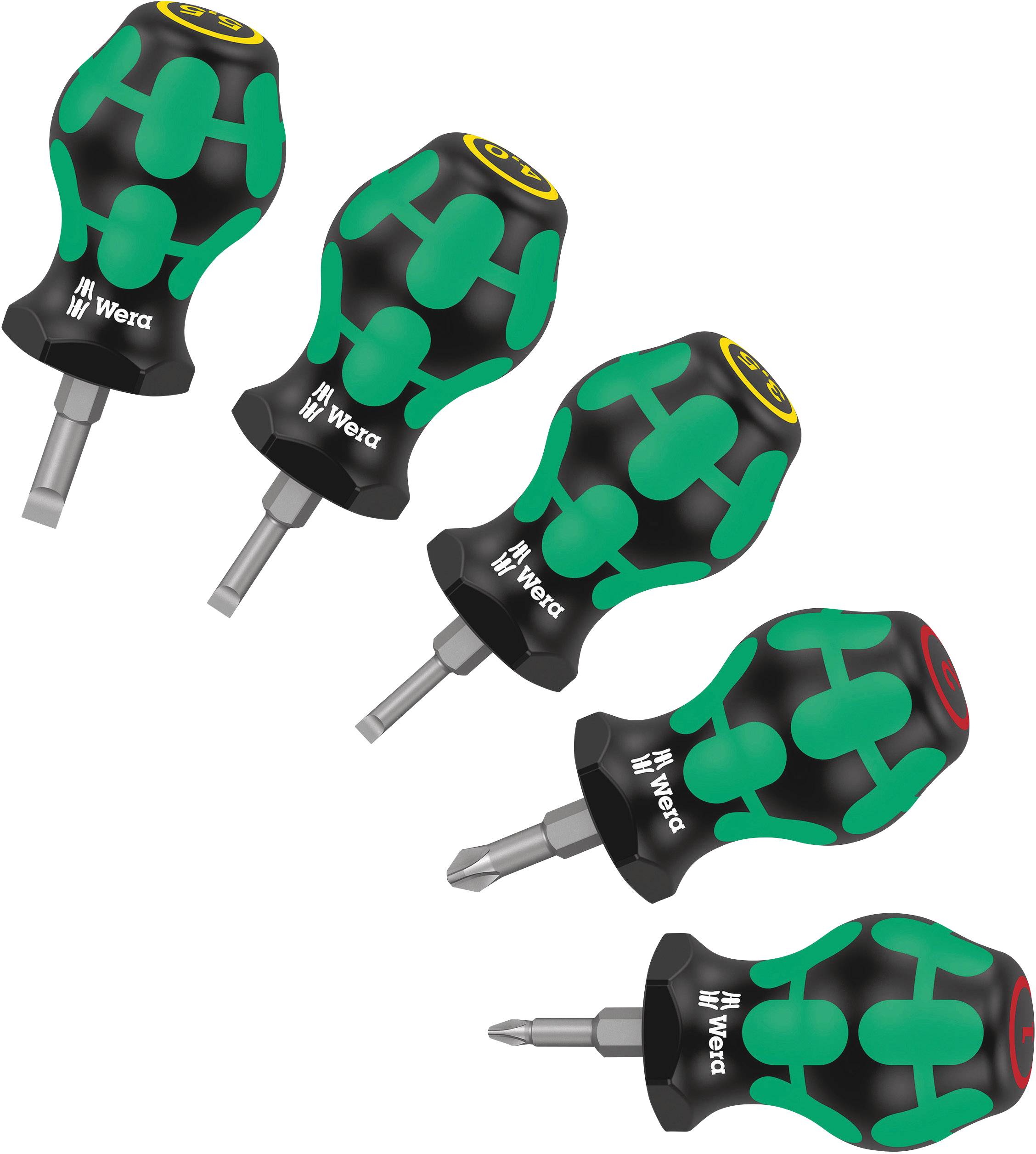 Zestaw wkrętaków Wera Stubby Set 1 05008870001 - obrazek 1
