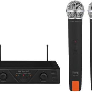 Ręczny Zestaw mikrofonu bezprzewodowego IMG Stageline TXS-812SET Rodzaj transmisji danych:radiowa przełącznik Ręczny Zestaw mikrofonu bezprzewodowego IMG Stageline TXS-812SET Rodzaj transmisji danych:radiowa przełącznik