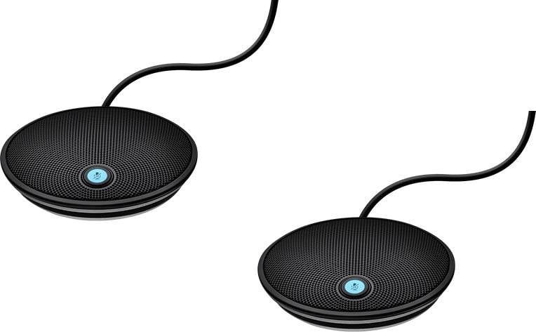 Stojakowy Zestaw mikrofonu Logitech Expansion Rodzaj transmisji danych:przewodowa z kablem - obrazek 1