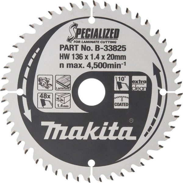 Tarcza tnąca Makita B-33825 136 x 20 x 1 mm 1 szt.