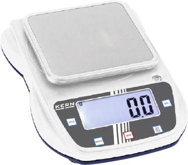 Kern EHA 3000-1 Waga szkolna Zakres pomiaru maks. 3 kg Podziałka 0.1 g poprzez zasilacz sieciowy szarobiały, kobaltowy n