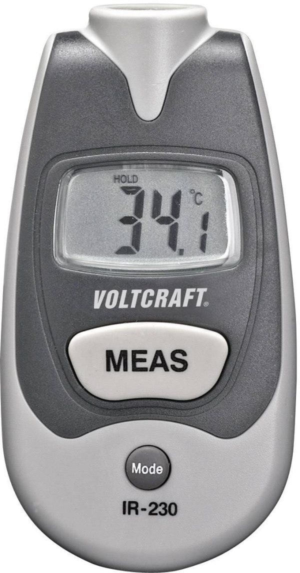 Pirometr VOLTCRAFT IR-230, Optyka 1:1, -35 – +250 °C