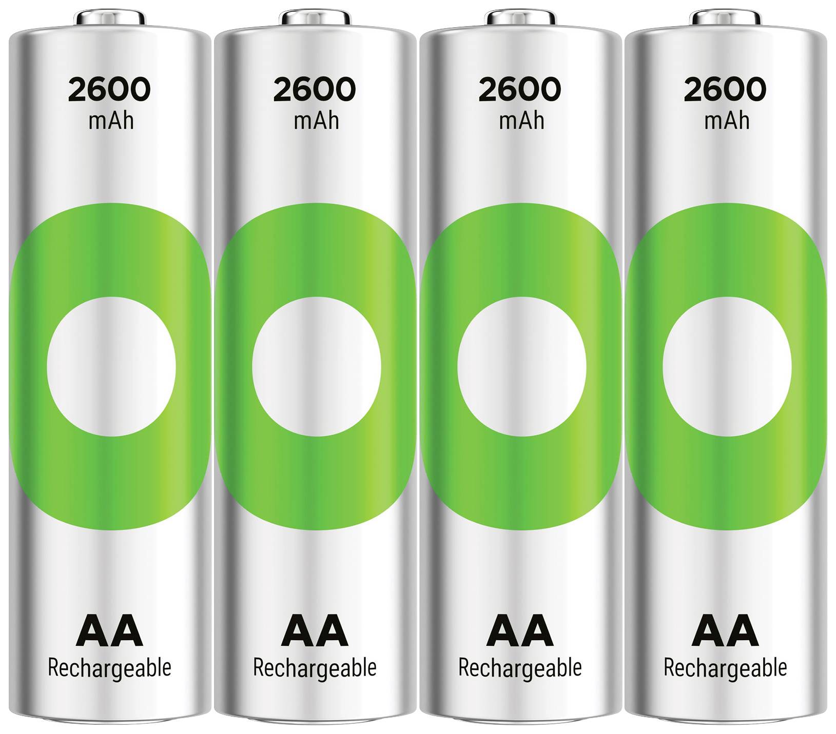 Akumulator AA/R06 GP ReCyko GPRCK260AA129C4, NiMH, 2600 mAh, 1.2 V, 4 szt. - obrazek 1