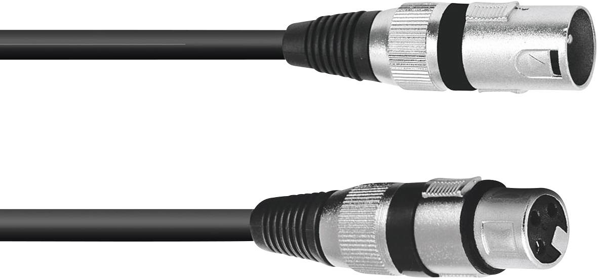 kabel XLR Omnitronic 3022047N 3022047N, 3.00 m, 1 szt. - obrazek 1