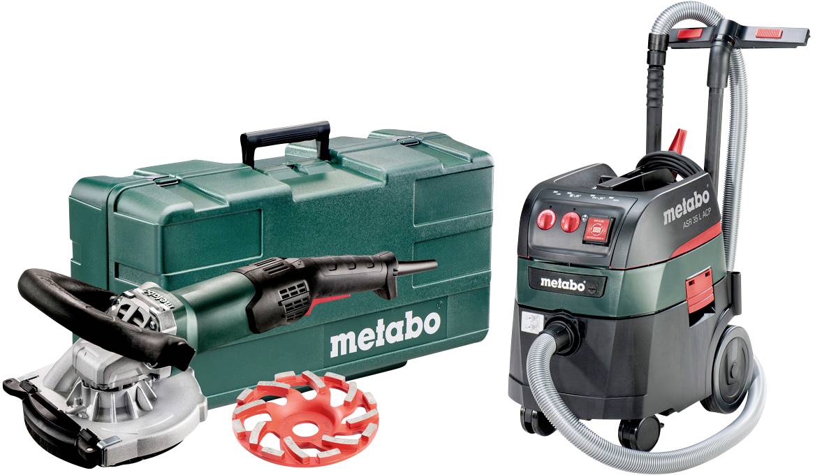 Szlifierka talerzowa Metabo RSEV 19-125 RT + ASR 35 L ACP Set 691000000 1900 W - obrazek 1