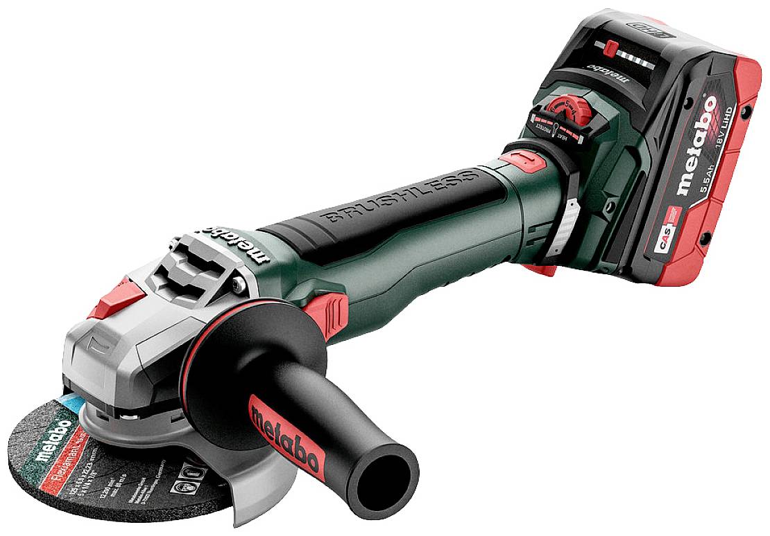 Akumulatorowa szlifierka kątowa Metabo WVB 18 LT BL 11-125 613057660 - obrazek 1
