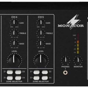 Monacor PA-4040MPX Przedwzmacniacz ELA 4-kanałowy 4 strefy Monacor PA-4040MPX Przedwzmacniacz ELA 4-kanałowy 4 strefy