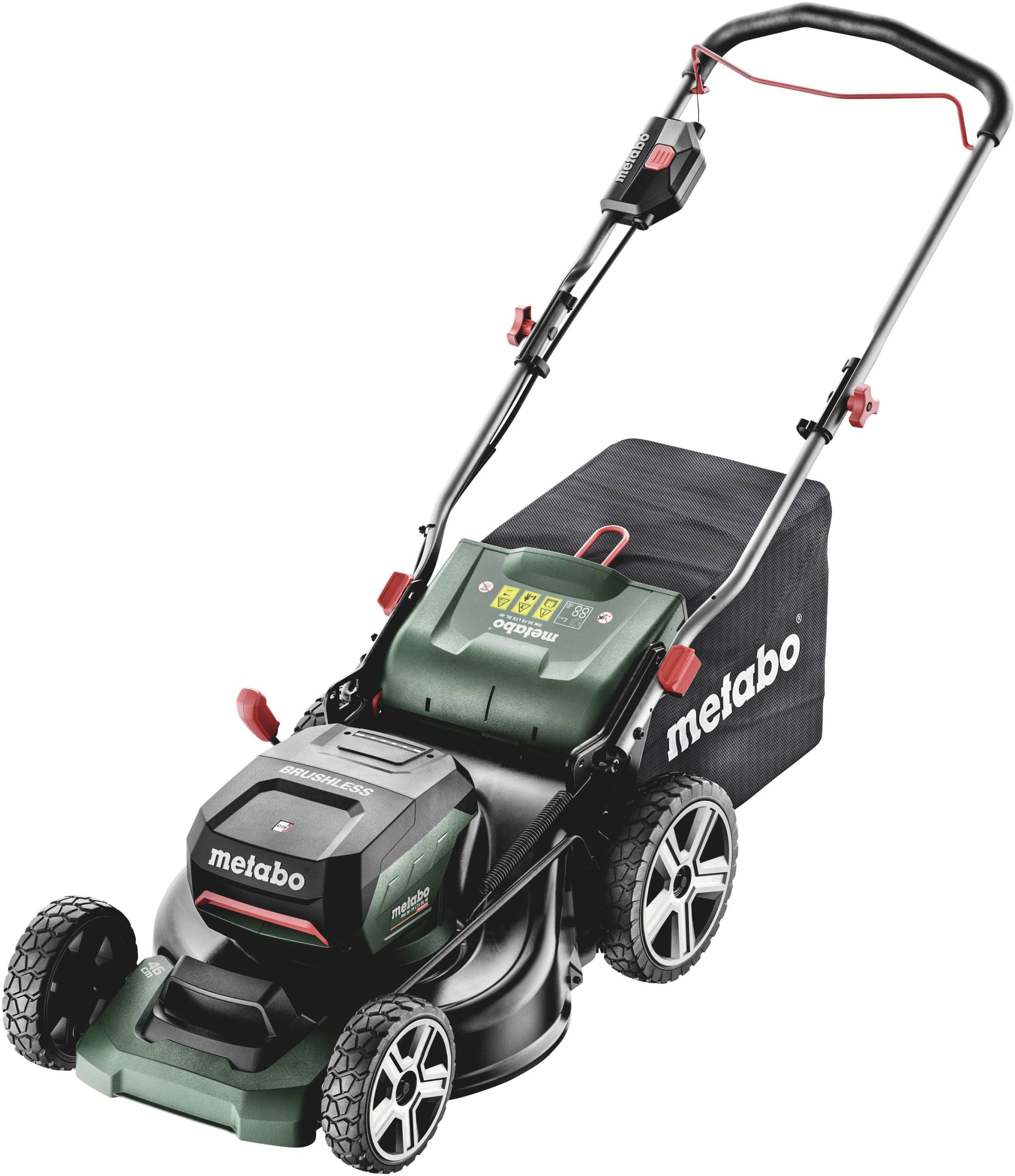 Metabo RM 36-18 LTX BL 46 akumulatorowy Akumulatorowa kosiarka do trawy zaw. 2 akumulatory, zaw. ładowarkę 5.2 Ah Maksym - obrazek 1