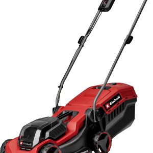Einhell GE-CM 18/30-1 Li BL-Solo akumulatorowy Akumulatorowa kosiarka do trawy z regulacją wysokości koszenia, Bez ładow