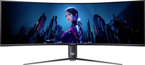 Acer Predator Z57b Monitor EEK G (A – G) 144.8 cm (57 cal) 7680 x 2160 px 32:9 1 ms DisplayPort, HDMI LCD (VA)