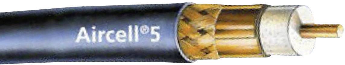 Kabel koncentryczny SSB Electronic 6055, Średnica zewnętrzna: 5 mm, AIRCELL 5, 50 Ω, 85 dB, czarny, Produkty w metrach b - obrazek 1