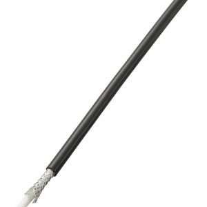 TRU COMPONENTS 1567202 Kabel koncentryczny Średnica zewnętrzna: 5 mm RG58 75 Ω 52 dB czarny 100 m TRU COMPONENTS 1567202 Kabel koncentryczny Średnica zewnętrzna: 5 mm RG58 75 Ω 52 dB czarny 100 m