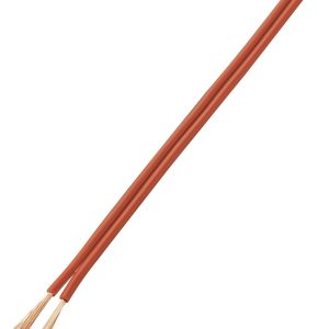 Kabel typu linka LiY-z 2 x 1 mm² czerwony, czerwono-czarny 1078797, 10 m