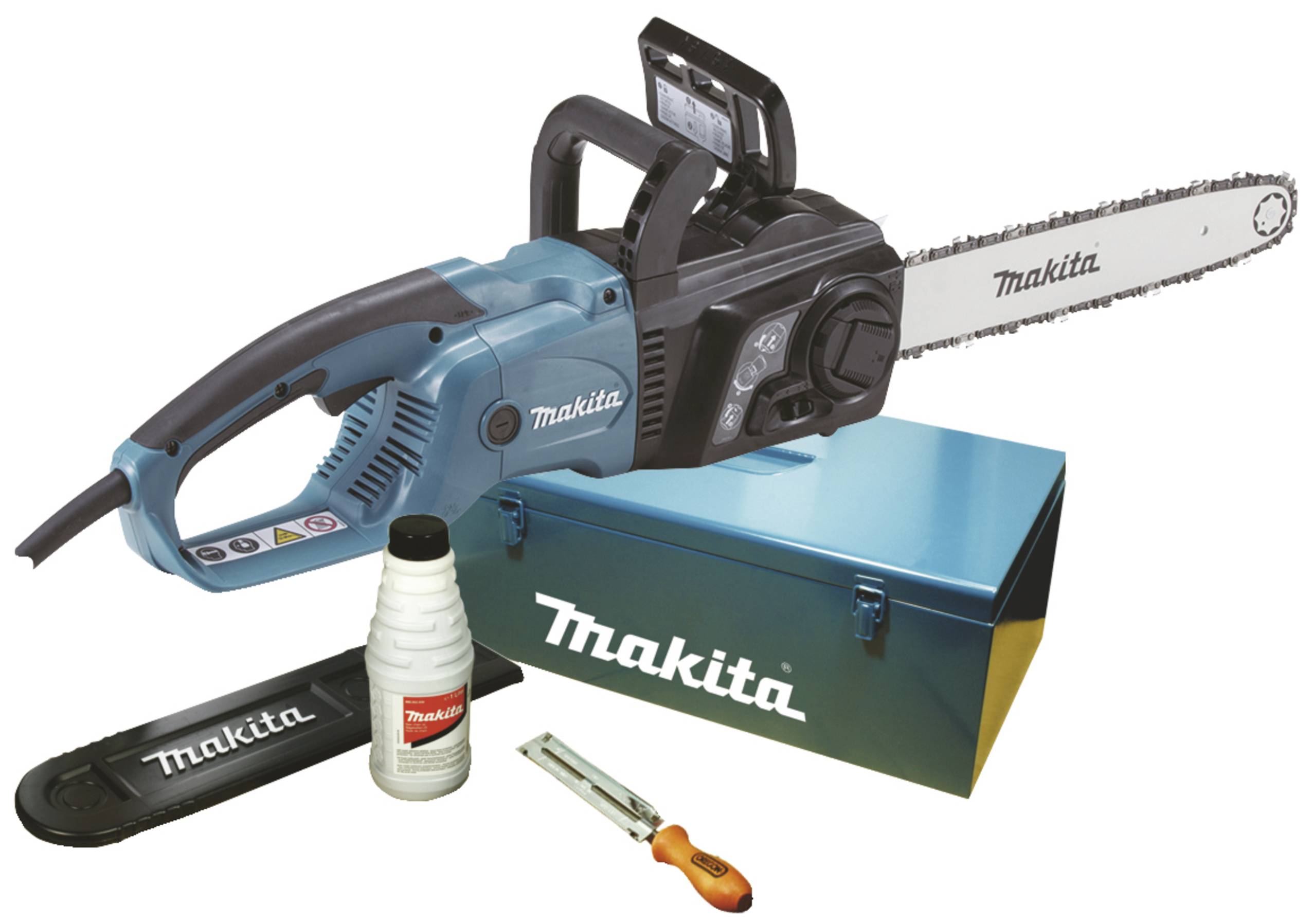 Makita UC4051AK elektryczny Piła łańcuchowa z akcesoriami 2000 W Długość prowadnicy 400 mm - obrazek 1