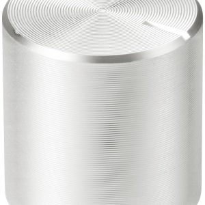 TRU COMPONENTS TC-11613912 Pokrętło z nakładką ze znacznikiem srebrny (Ø x W) 13 mm x 13 mm aluminium, plastik 1 szt. TRU COMPONENTS TC-11613912 Pokrętło z nakładką ze znacznikiem srebrny (Ø x W) 13 mm x 13 mm aluminium, plastik 1 szt.