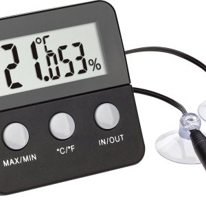 TFA Dostmann TERRACHECK Termohigrometr czarny TFA Dostmann TERRACHECK Termohigrometr czarny