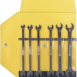 BERNSTEIN Tools for Electronics 6-750 Zestaw kluczy płaskich podwójnych 6 szt. Rozmiar klucza (metryczny) (tylko do tytu BERNSTEIN Tools for Electronics 6-750 Zestaw kluczy płaskich podwójnych 6 szt. Rozmiar klucza (metryczny) (tylko do tytu
