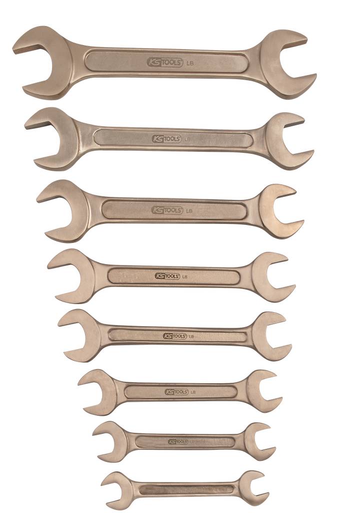 KS Tools 963.7117 963.7117 Klucz płaski podwójny Rozmiar klucza (cale) (tylko dla tytułów) 1/2" - 15/16" - obrazek 1
