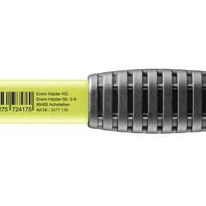 Młotek gumowy (miękki) Halder SUPERCRAFT 3377.130 egronomiczny uchwyt, twardy 585 g 295 mm 1 szt.