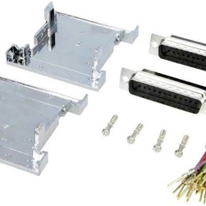 Adapter D-Sub encitech 2111-0101-23 złącze żeńskie D-SUB 25-pin – złącze żeńskie D-SUB 25-pin