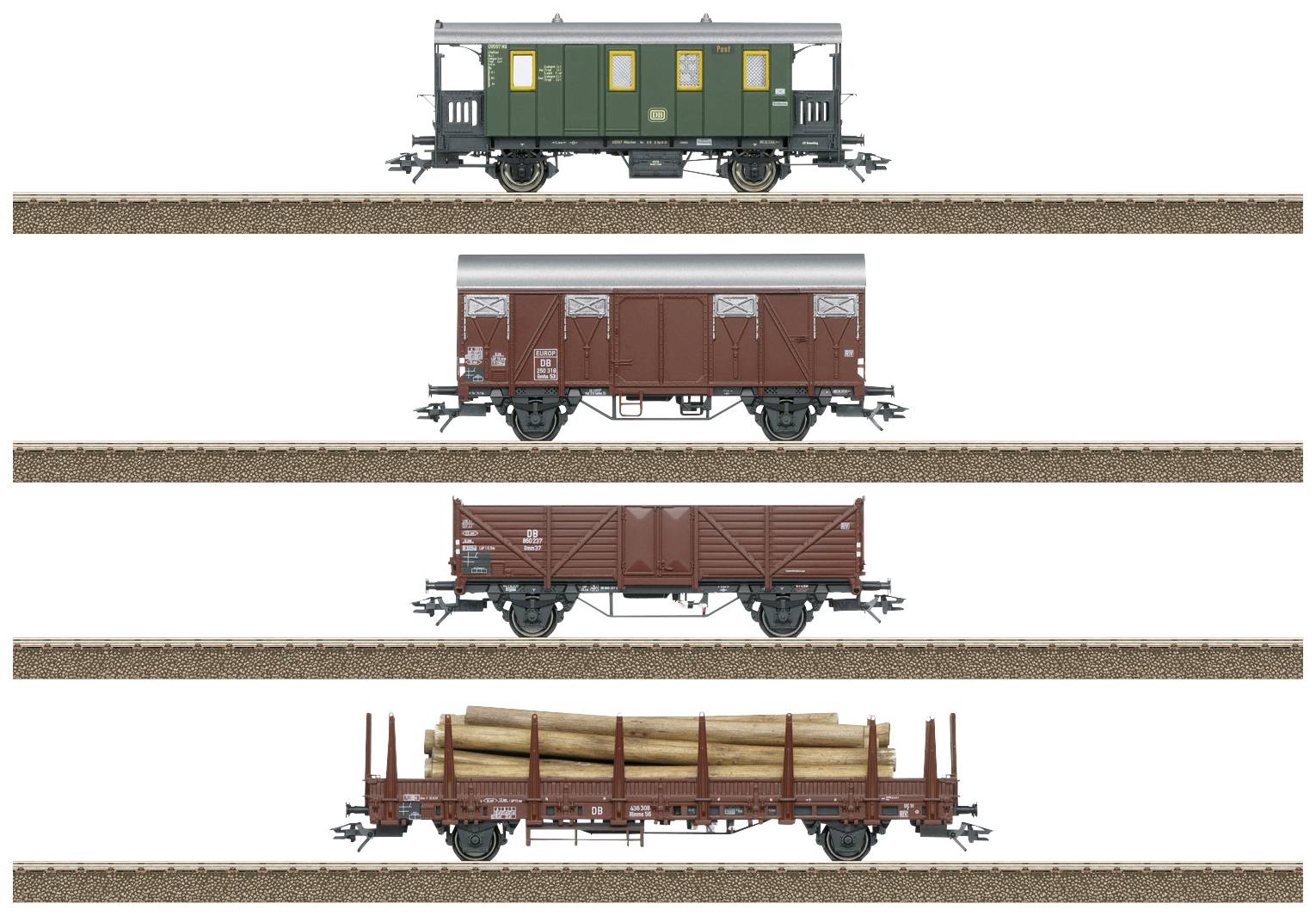 TRIX H0 24140 Wagon towarowy DC - obrazek 1