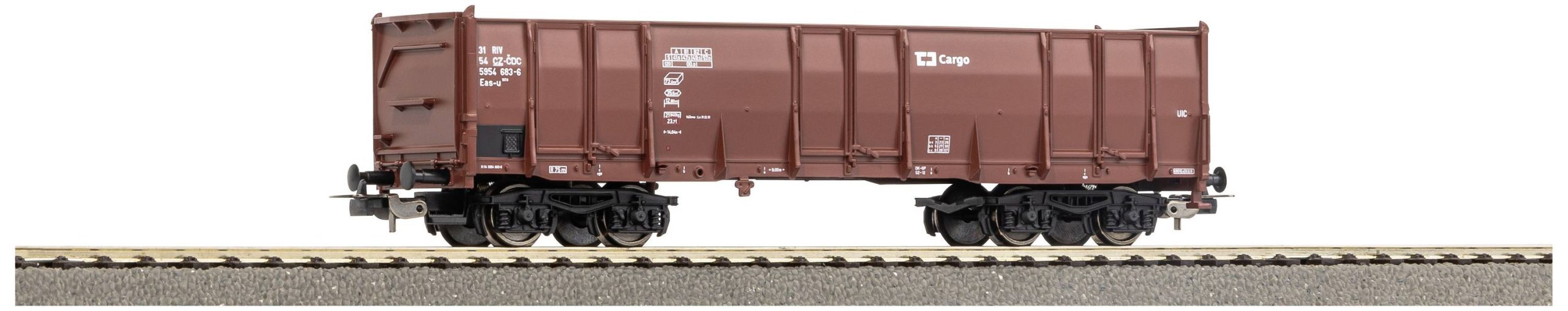 Piko H0 27718 Wagon towarowy otwarty DC - obrazek 1