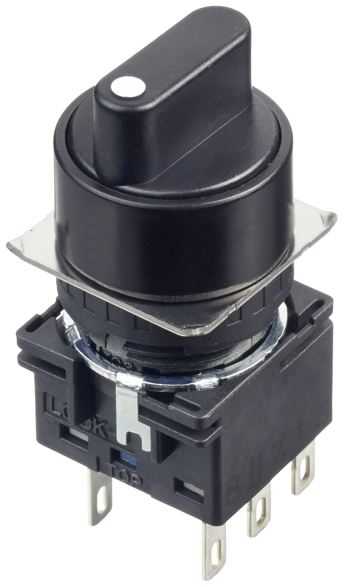 Idec LB1S-3T6 LB1S-3T6 Przełącznik obrotowy 220 V 5 A Pozycje przełączenia 3 3 x 45 ° IP65 1 szt. - obrazek 1