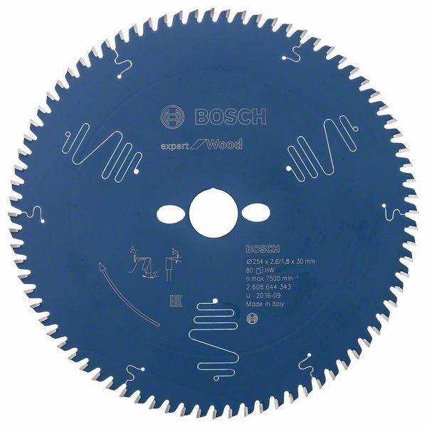 Tarcza tnąca Bosch Accessories Expert for Wood 254 x 30 x 1.8 mm 1 szt. - obrazek 1