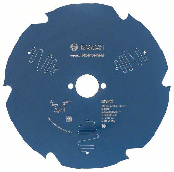 Tarcza tnąca Bosch Accessories Expert for Fiber Cement 216 x 30 x 1.6 mm 1 szt. - obrazek 1