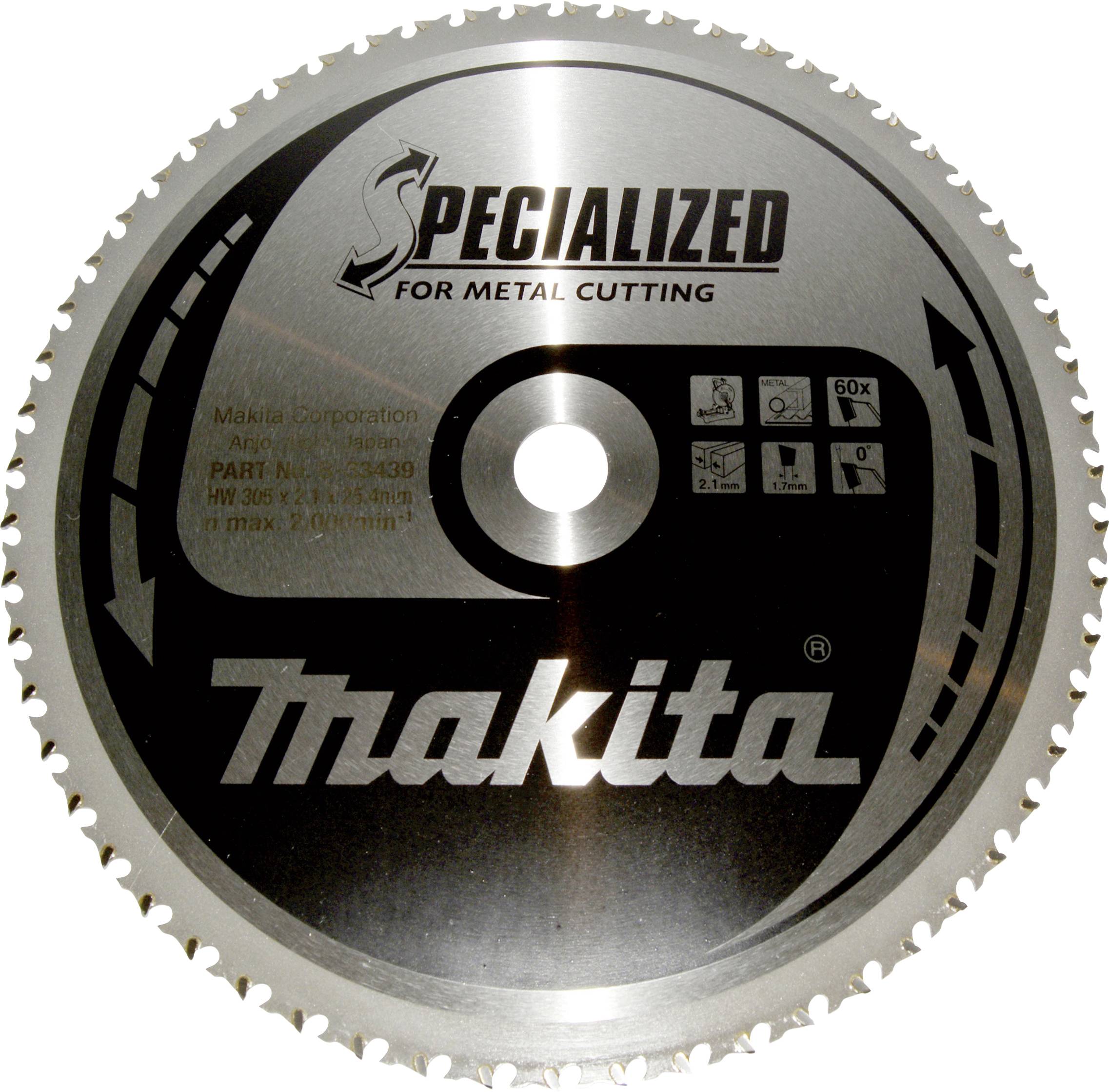 Tarcza tnąca Makita B-33439 305 x 25.4 mm 1 szt. - obrazek 1