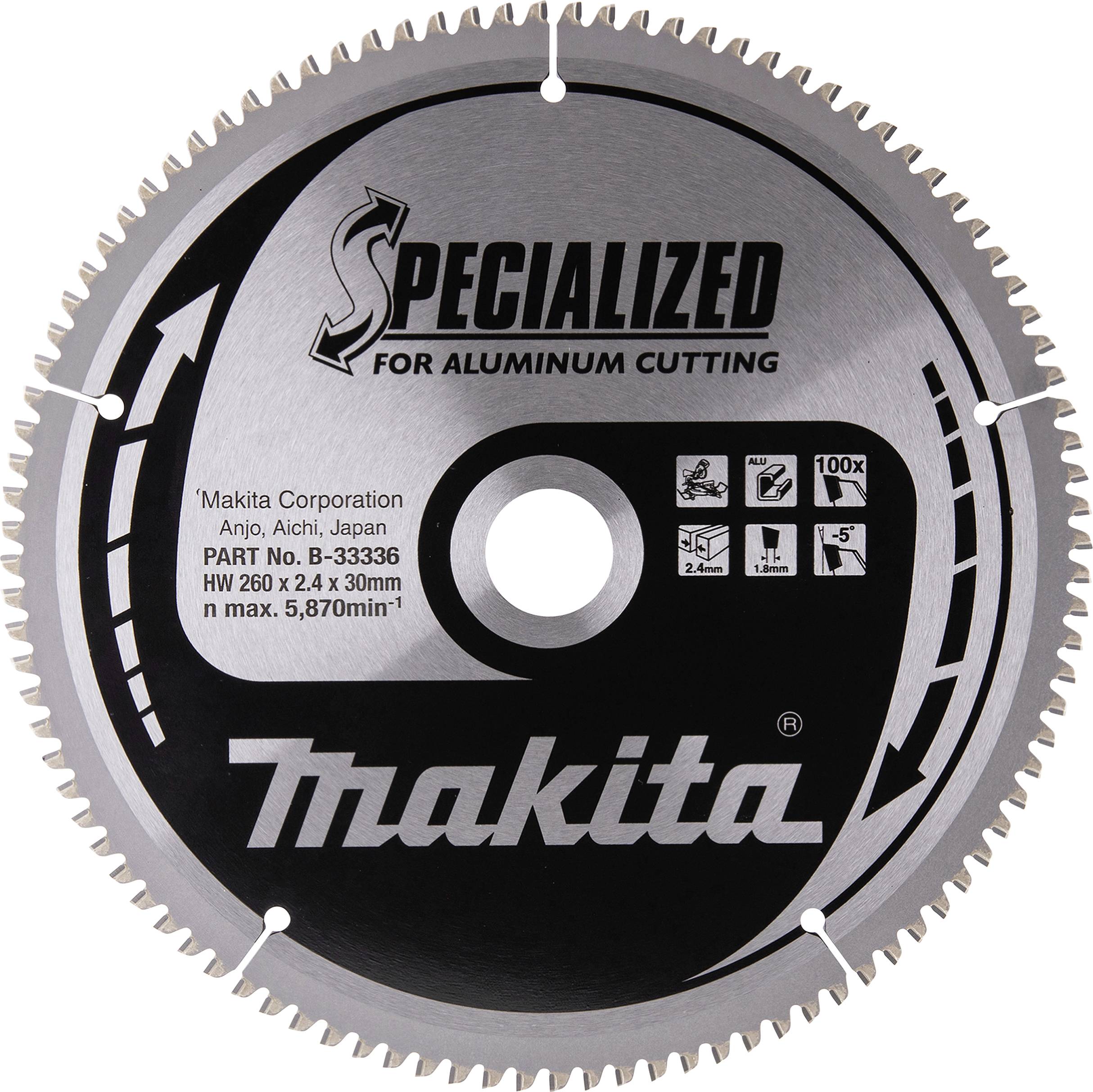 Tarcza tnąca Makita B-33336 1 szt. - obrazek 1