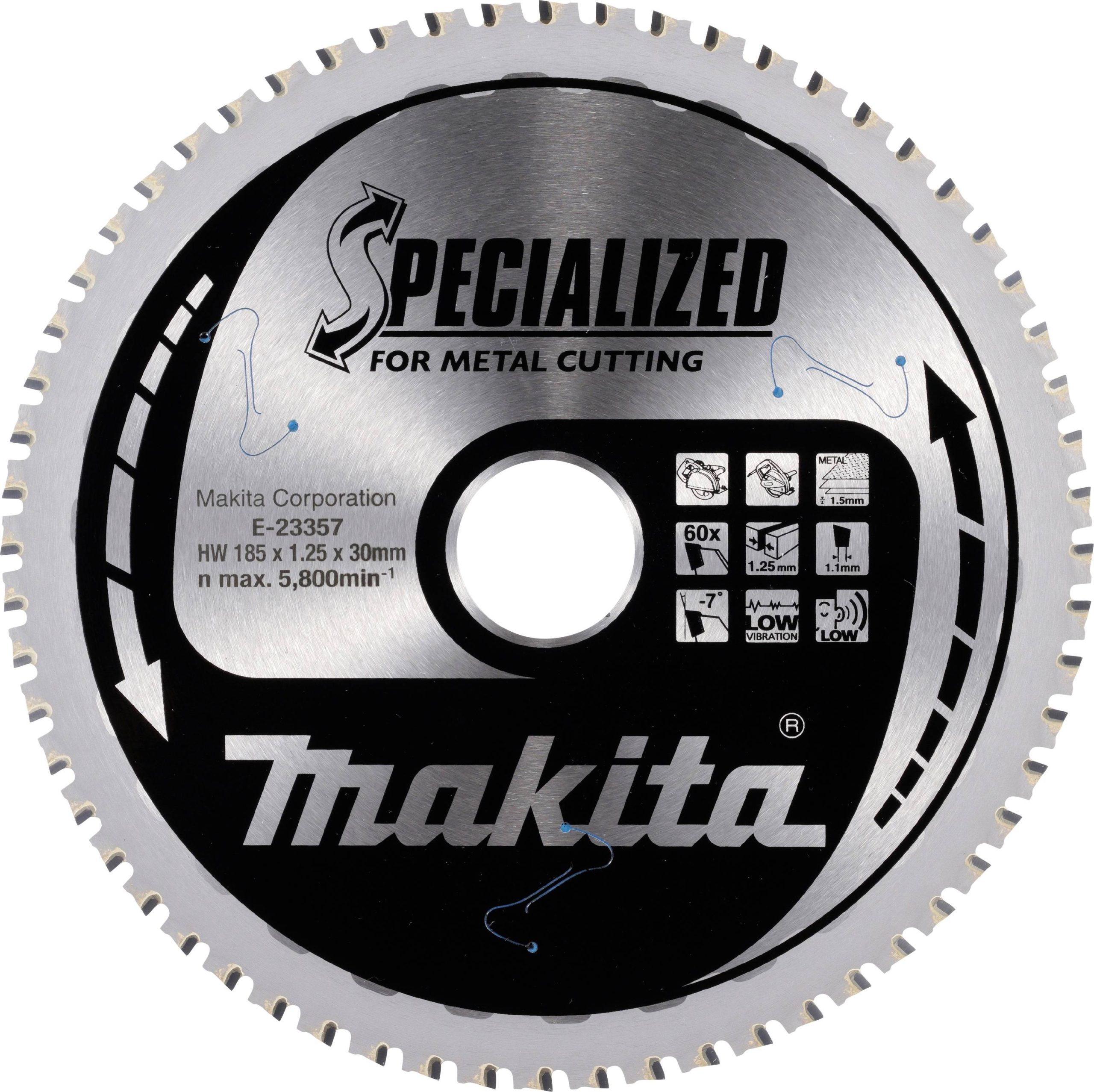 Tarcza tnąca Makita 185 x 30 x 1.1 mm 1 szt. - obrazek 1