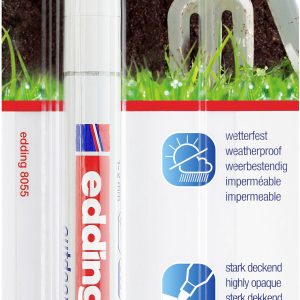 Edding 8055 4-8055-1-1049 Marker zewnętrzny biały 1 mm, 2 mm Edding 8055 4-8055-1-1049 Marker zewnętrzny biały 1 mm, 2 mm