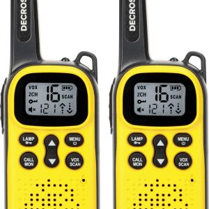 Radiotelefon PMR DECROSS DC43 Gelb 2er-Set Radiotelefon PMR DECROSS DC43 Gelb 2er-Set