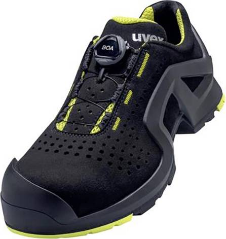 uvex 6568 6568238 Obuwie ochronne S1P Rozmiar buta (EU): 38 czarny/żółty 1 par(a)