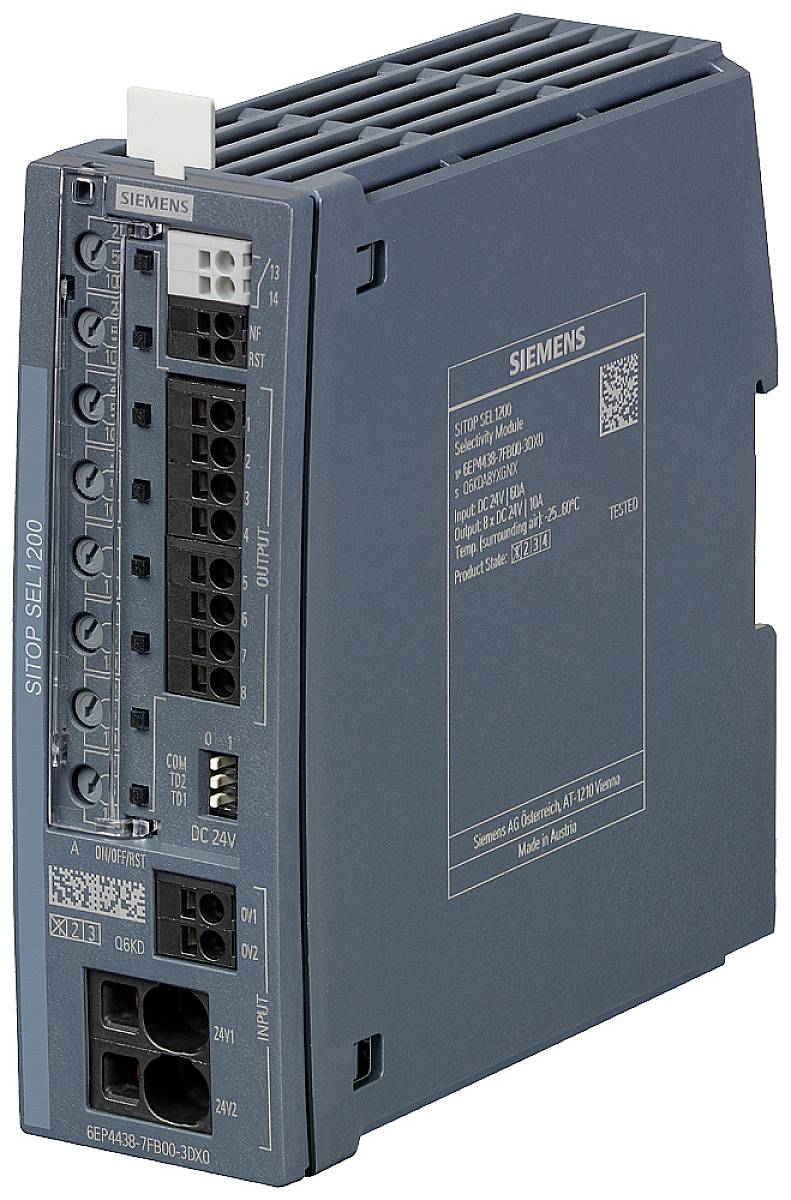 Siemens 6EP4438-7FB00-3DX0 6EP44387FB003DX0 Moduł selektywności - obrazek 1