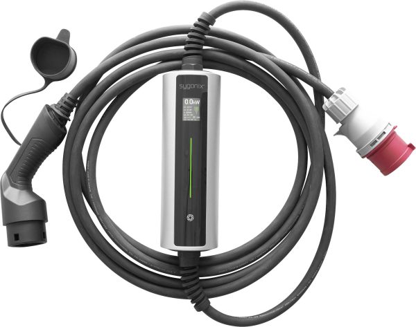 Stacja ładowania samochodów elektrycznych Sygonix, SY-6723958, Typ 2, 22 kW, 5 m