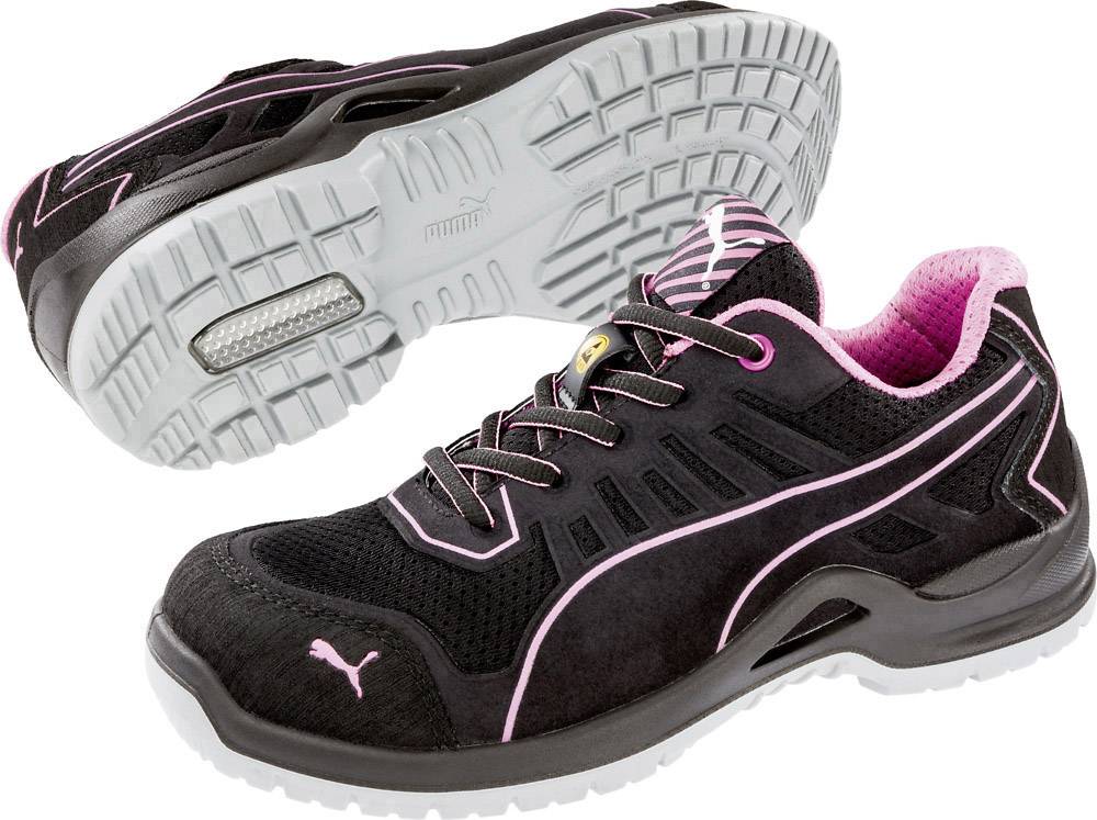 PUMA Fuse TC Pink Wns Low 644110-38 ESD Obuwie ochronne S1P Rozmiar buta (EU): 38 czarny, różowy 1 szt. - obrazek 1