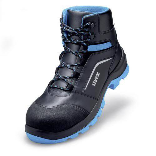 uvex 2 xenova® 9556242 ESD Buty ochronne S3 Rozmiar buta (EU): 42 czarny, niebieski 1 par(a) - obrazek 1