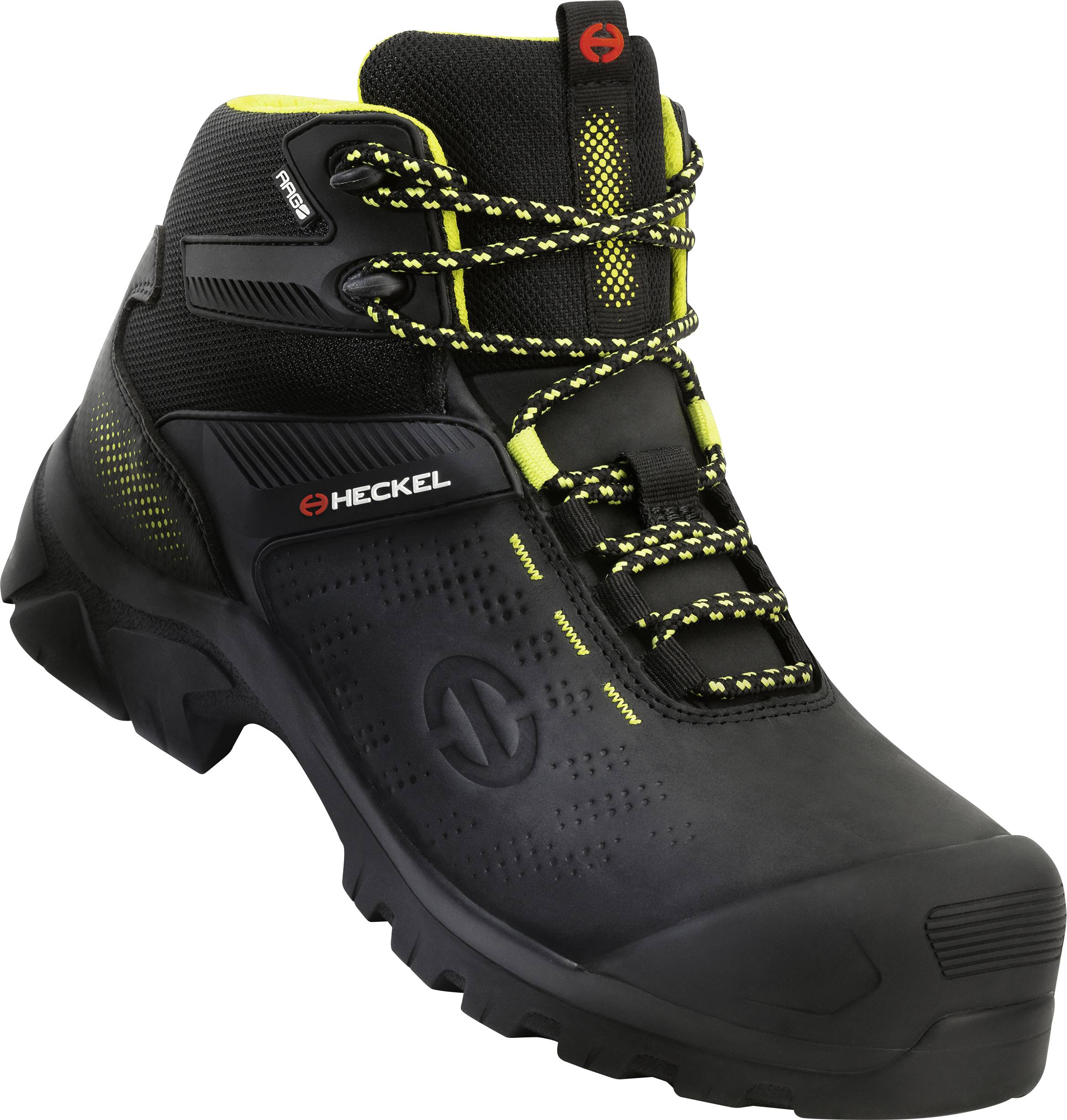 Heckel MACCROSSROAD 3.0 S3 HIGH 6731342 Buty ochronne S3 Rozmiar buta (EU): 42 czarny, żółty 1 par(a) - obrazek 1