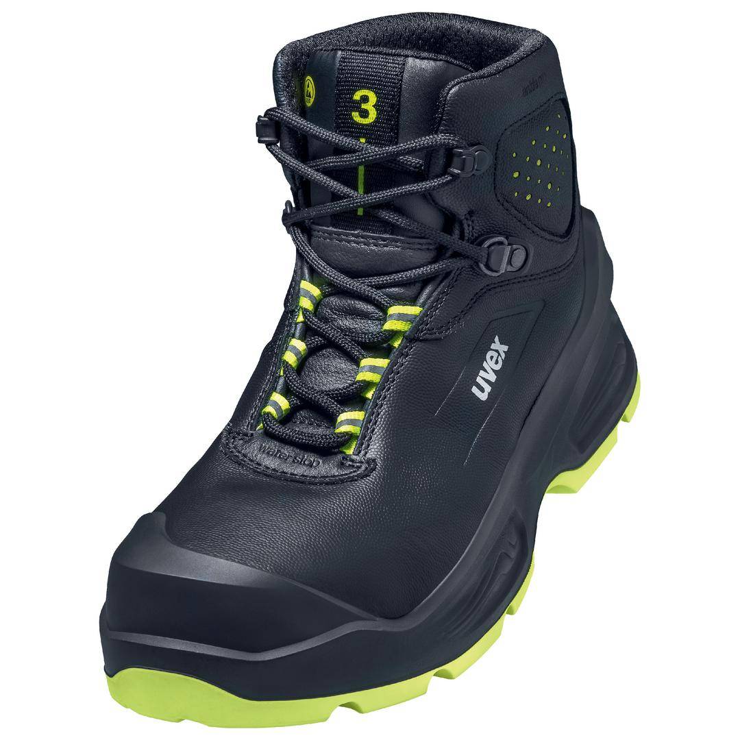 uvex 3 6872345 Buty ochronne S3 Rozmiar buta (EU): 45 czarny, żółty 1 par(a) - obrazek 1