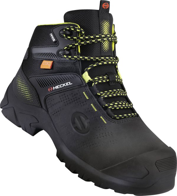 Heckel MACCROSSROAD 3.0 S3 HIGH META 6735343 Buty ochronne S3 Rozmiar buta (EU): 43 czarny 1 par(a)