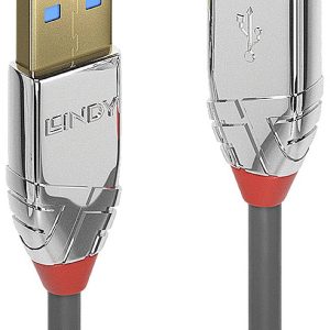 LINDY Kabel USB USB 3.2 Gen1 Złącze męskie USB-A, Złącze męskie USB-A 3.00 m szary potrójne ekranowanie 36628 LINDY Kabel USB USB 3.2 Gen1 Złącze męskie USB-A, Złącze męskie USB-A 3.00 m szary potrójne ekranowanie 36628