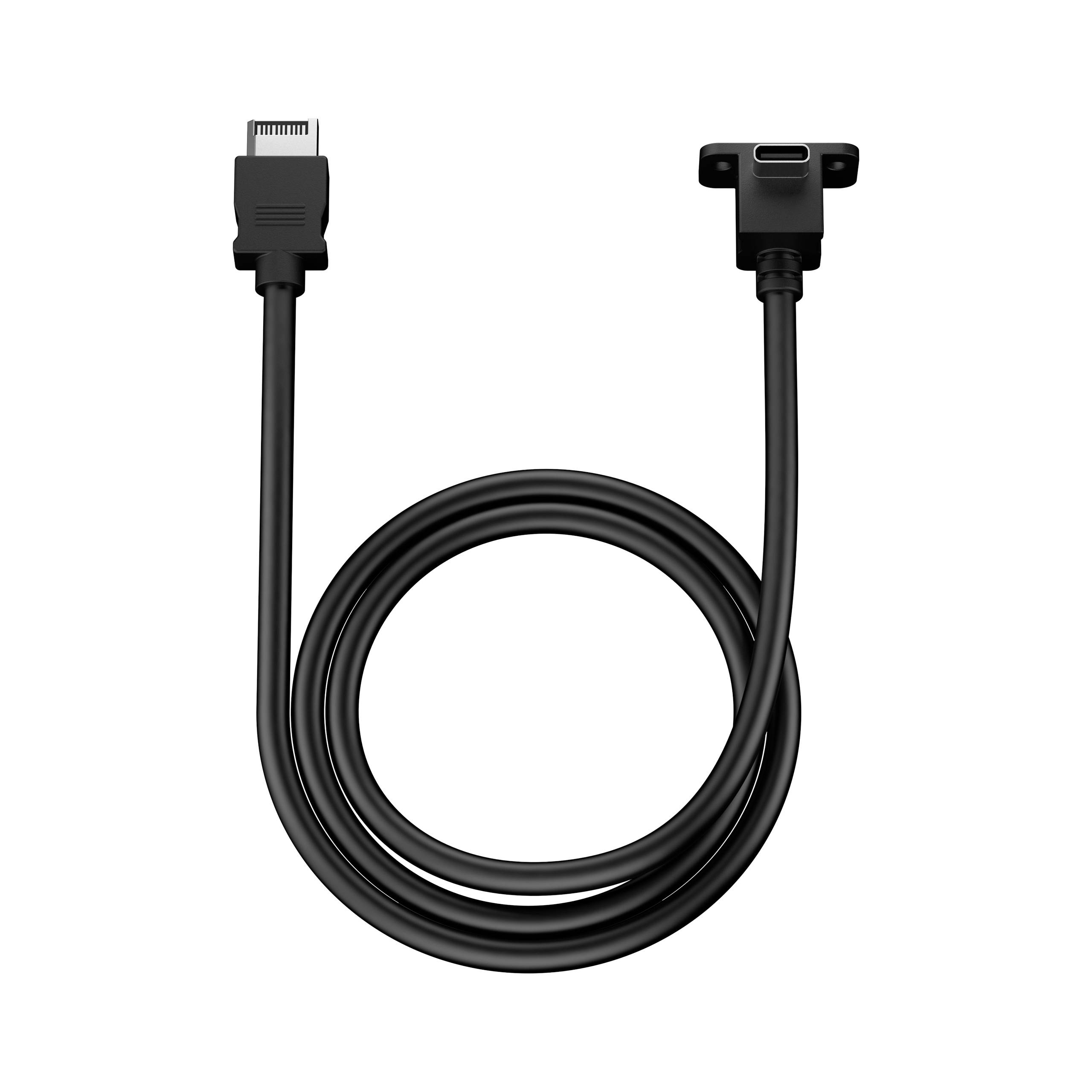 Fractal Design USB-C Kabel USB 3.2 Gen2 USB-C® 1.00 m czarny FD-A-USBC-002 - obrazek 1