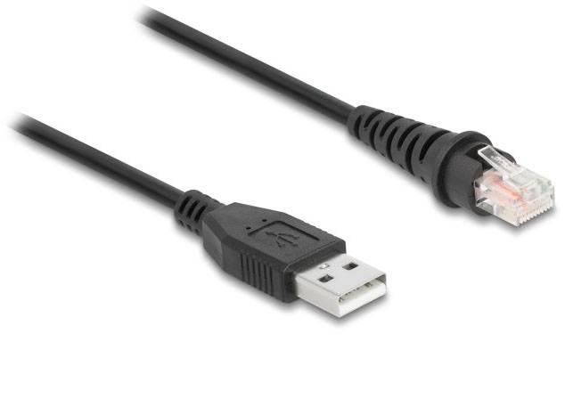 Delock Kabel USB USB 2.0 Złącze męskie USB-A, RJ50 2.00 m czarny 90611 - obrazek 1