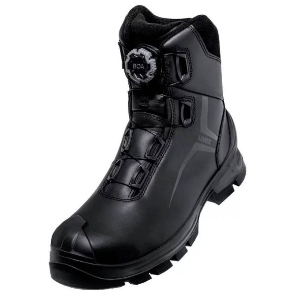 uvex S3L BOA PU/GU W12 6536350 Buty ochronne S3L Rozmiar buta (EU): 50 czarny 1 par(a)